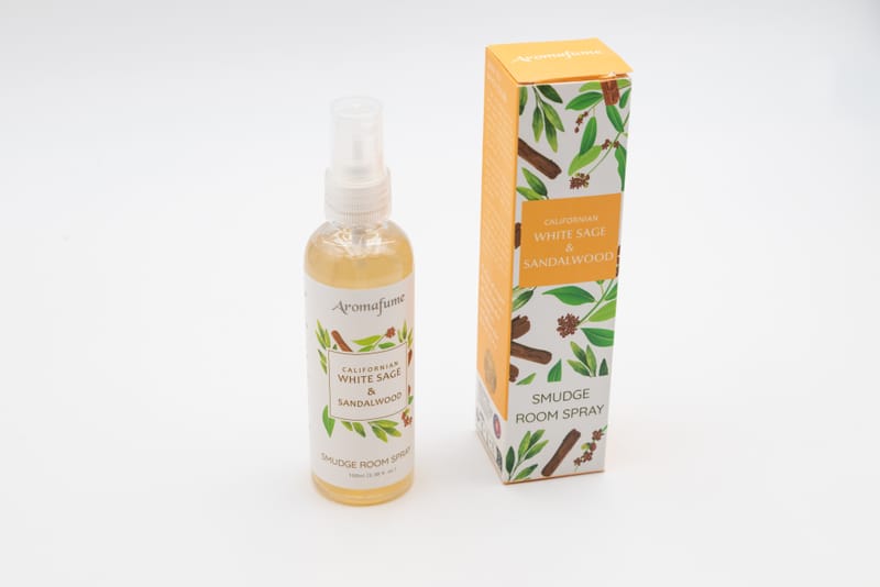 Spray smudge Sauge Blanche & Bois de Santal - Aromafume