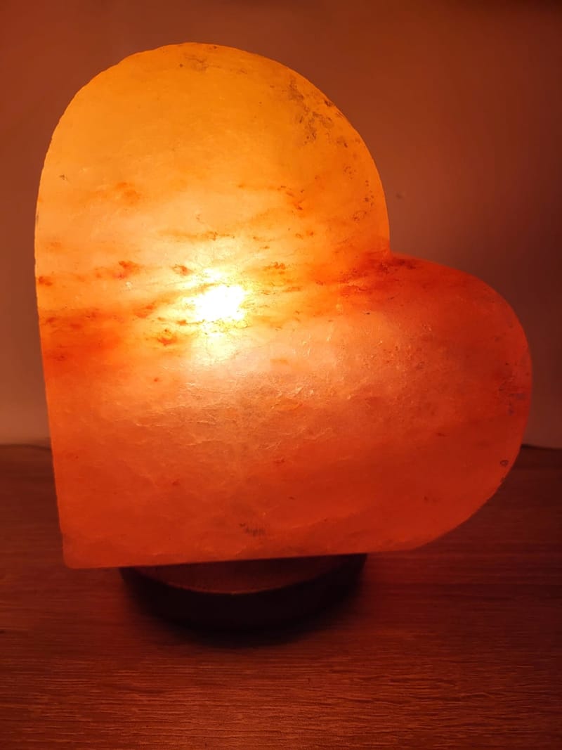 Lampe de Sel Cœur 5kg