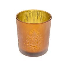 Photophore Ganesh Spirituel en Verre – Sagesse, Protection
