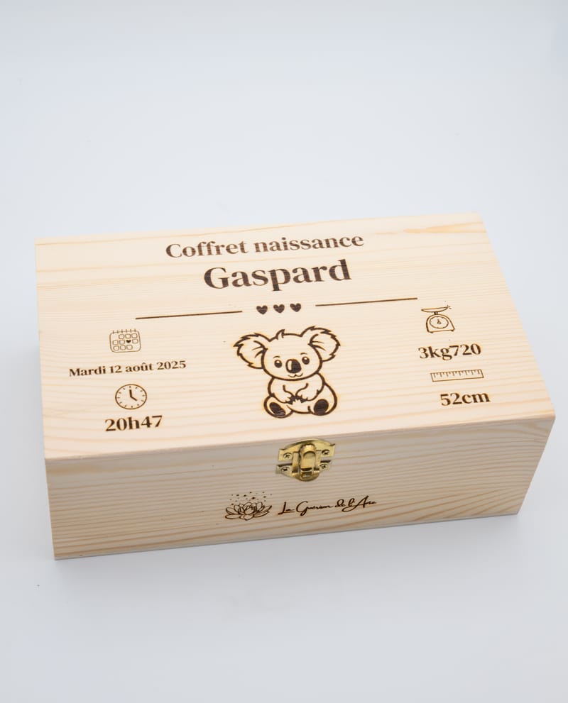 COFFRET NAISSANCE PERSONNALISÉ