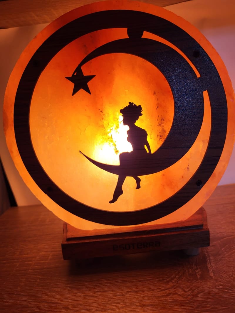 Lampe de Sel Himalaya Petit Prince 5kg