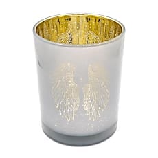 Photophore Ailes d’Ange Spirituel – Lumière de Protection & Douceur Céleste